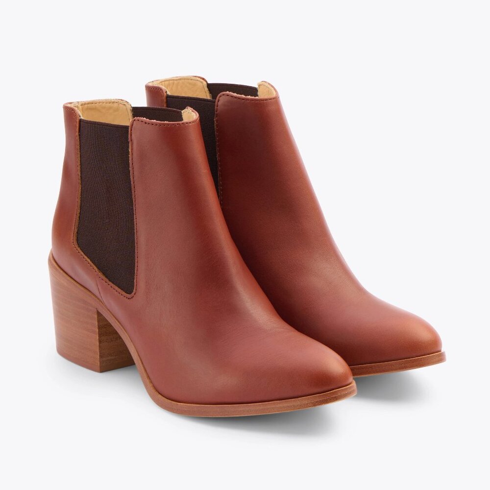 Nisolo Heeled Chelsea Boots | Anthropologie | Size 7.5